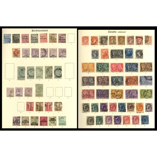 101 - BRITISH COMMONWEALTH 1840-1935 fantastic U collection in two boxed New Imperial albums incl. Vol. I ... 