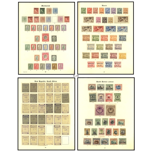 101 - BRITISH COMMONWEALTH beautiful, impressive collection in a pair of SG New Imperial albums, predomina... 