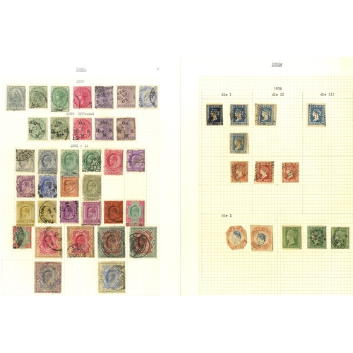 109 - BRITISH COMMONWEALTH substantial M & U collection neatly presented in 16 black Merton spring back al... 