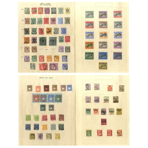 113 - BRITISH COMMONWEALTH M & U ranges (no modern) housed in several albums, noted - British Africa, Aust... 