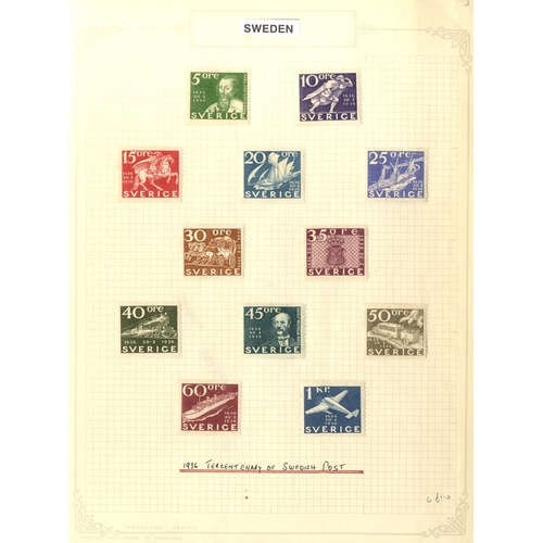 119 - SCANDINAVIA - Scott printed album containing a used collection from earlies to 1960's with ranges fr... 