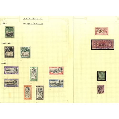 125 - BRITISH COMMONWEALTH M & U collection early to modern housed in four spring back albums incl. Aden, ... 