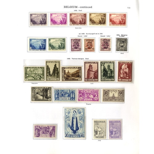 151 - BELGIUM 1863-1936 attractive range with a handful of early issues. Noted - 1883 SG.66 & 1884 SG.77, ... 