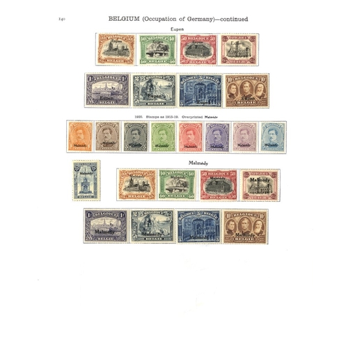 151 - BELGIUM 1863-1936 attractive range with a handful of early issues. Noted - 1883 SG.66 & 1884 SG.77, ... 