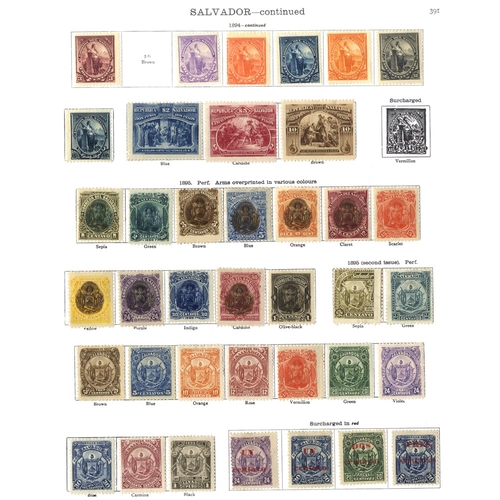 153 - CENTRAL AMERICA - Nicaragua (419) extensive range of the issues to around 1896, then such as 1898 to... 