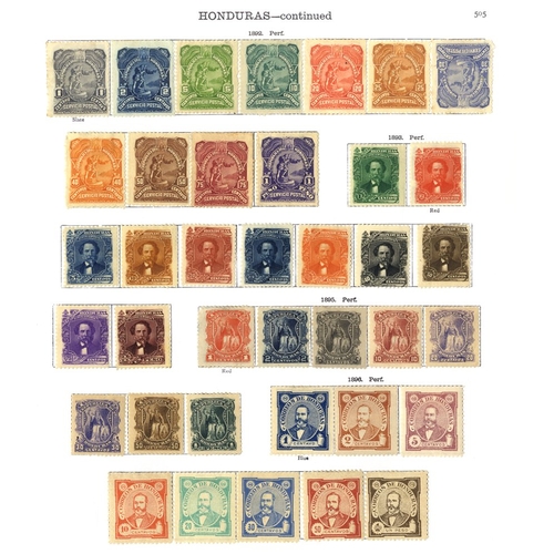 154 - CENTRAL AMERICA - Costa Rica (146) with 1892 to 10p (excl. 1c), 1934 Airs etc, Guatemala (281), a us... 