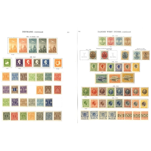 161 - DENMARK 1864-1935 incl. SG.22 and various 1877 to 100ore, 1907 to 100ore, 1913 defins incl. SG.166 &... 