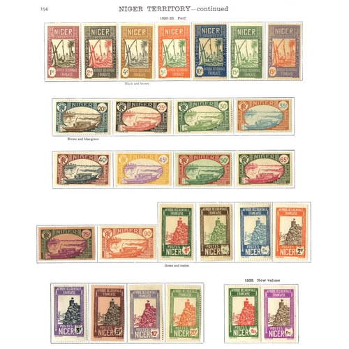 173 - FRENCH COLONIES (IVORY COAST) (101) incl. 1892 to 1f (excl. 15c), 1906 5f, 1913, 1922 & 1933 sets (C... 