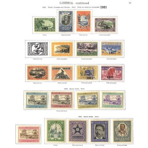 204 - LIBERIA 1860-1928 attractive range from this seldom offered territory, the earlier issues incl. 1860... 