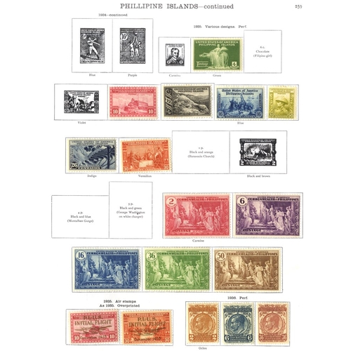 211 - PHILIPPINES 1870-1936 with a range of the early types incl. 1871 20c & 40c, the USA period, Airs inc... 