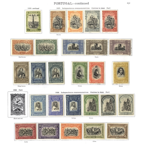 213 - PORTUGAL 1862-1936 a handful of early issues (not counted), then 1895 75r SG.173 and 150r SG.359, 19... 