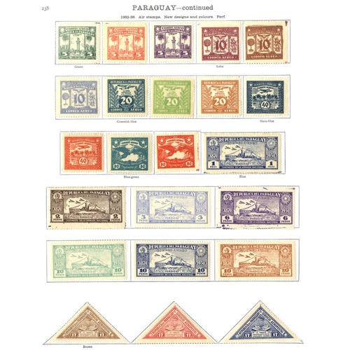 225 - SOUTH AMERICA - Ecuador (191) an attractive range with 1894-95 to 5s and Airs etc, extensive Paragua... 