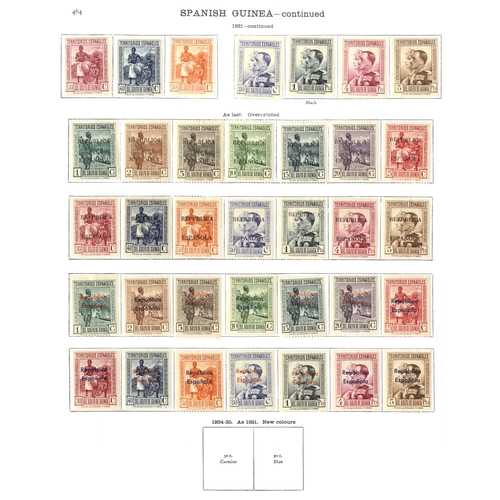 227 - SPANISH COLONIES useful range of Cape Juby (52) incl. 1926 Red Cross, 1929 Exhibition, 1934 o/pts to... 