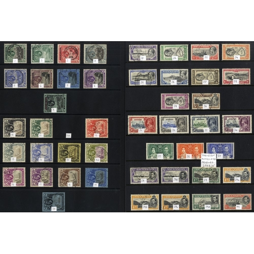 291 - 1922-56 good to VFU collection on hagner leaves incl. 1922 Optd Defin set, 1924-33 MSCA set. 1934 Pi... 