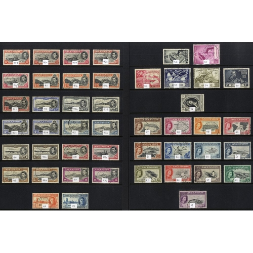 291 - 1922-56 good to VFU collection on hagner leaves incl. 1922 Optd Defin set, 1924-33 MSCA set. 1934 Pi... 