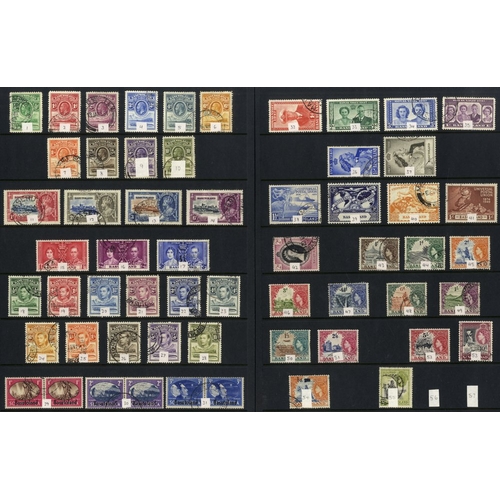 314 - 1933-54 good to VFU collection on hagner leaves incl. 1933 Defin set, 1935 Jubilee set, 1938 KGVI De... 