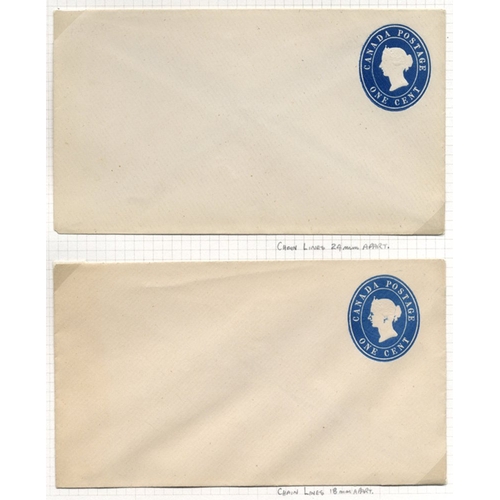 344 - 1860-1900 collection of QV postal stationery wrappers, letter sheets & envelopes, comprising of unus... 