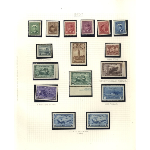 350 - 1928-56 M & U collection in album incl. 1928-29 set to $1 with coils, U c.d.s pmks (Cat. £261), 1930... 