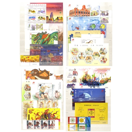 368 - MACAU Chinese Special Region 1999-2008 UM collection of sets & M/Sheet on stock leaves from 1999 Est... 