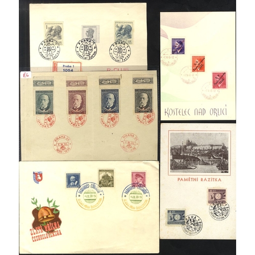 391 - Special cancellations 1930's-40's covers with commemorative cancellations incl. continuous machine s... 