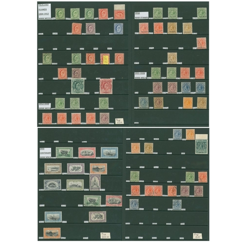 405 - 1904-70 M & U collection on hagner leaves incl. 1904 MCCA to 2½d M & 3s U, 5s U - short perfs, 1912 ... 