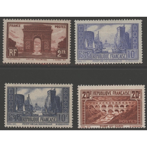 429 - 1929-33 2f brown lake, 10c Type I & II, 20f deep red brown P.13½, SG.471, 474, 474b & 475. (4) Cat. ... 