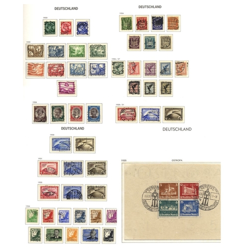 462 - 1872-1945 U collection in a Davo hingless album incl. 1872 Eagle issues, mixed, slightly duplicated ... 