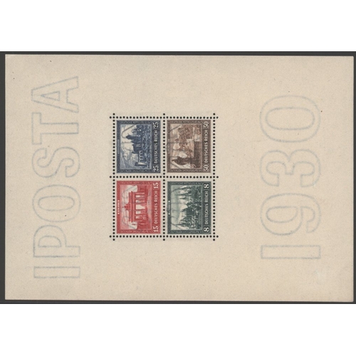 488 - 1930 IPOSTA M/Sheet, UM (slight gum disturbance), SG.MS464a, Cat. £700 (1)