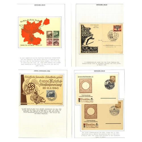 491 - SPECIAL CANCELLATIONS 1930's covers & cards incl. commemorative examples, with special c.d.s cancels... 