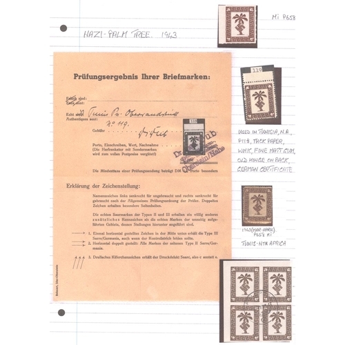 513 - Field Post Offices: 1940-45 range comprising Hitler stamps Ovpt'd feldpost 1pf, 3pf, 6pf, 12pf, 20pf... 