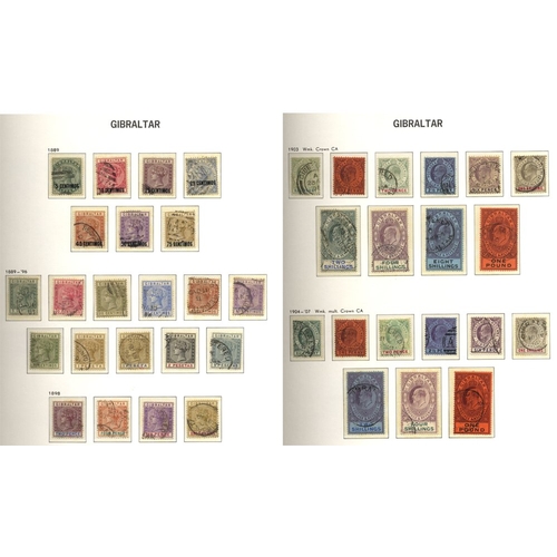 564 - 1886-1997 UM, M & U collection in a Davo hingless printed album incl. 1886 set U (Cat. £750), 1886-8... 