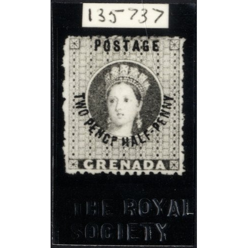 575 - 1881 2½d rose lake M, showing the 'PENCF' variety, SG.224, Cat. £475 (1)