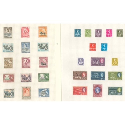 638 - 1935-60 M collection on leaves incl. 1935 Defin set, Cat. £540, 1938 set incl. 10c P.14, 30c P.14, 1... 