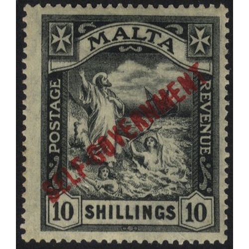 663 - 1922 MSCA 10s Shipwreck Optd, fine M, SG.121. (1) Cat. £150