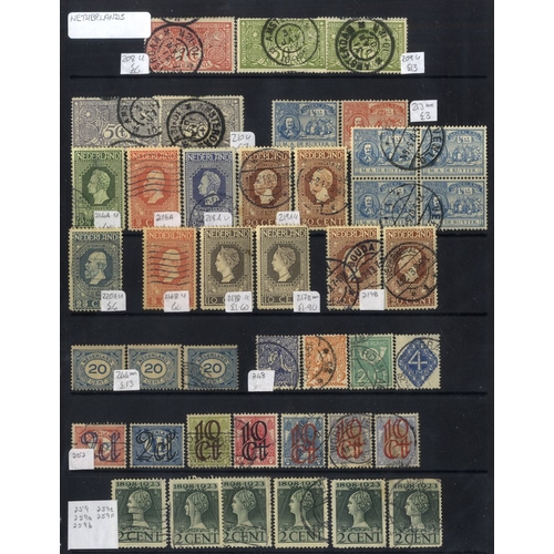 681 - Collection on stock sheets with extensive issues to the 1920's, mostly U, the earlier incl. some bet... 