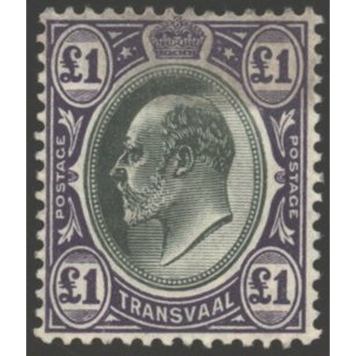 1070 - 1904-09 MCCA £1 green & violet, fine M, gum slightly toned, SG.372a, Cat. £300