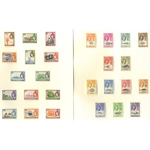 1079 - 1953-65 M collection on leaves incl. 1953, 1954, 1960, 1961 Defin sets. (61) Cat. £395