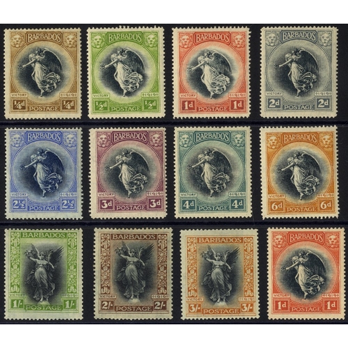 248 - 1920-21 Victory set, M (some minor tones, fresh appearance), SG.201/212. (12) Cat. £150