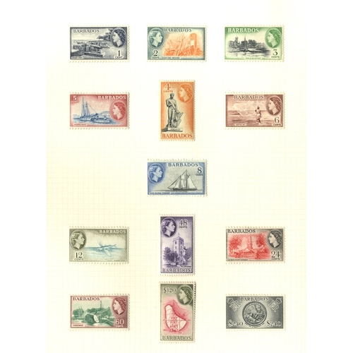 250 - 1937-64 M collection on leaves incl. 1938-47 MSCA set, 1948 Wedding, 1949 UPU, 1950, 1953 & 1954 Def... 