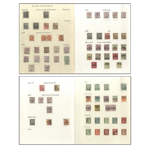 281 - 1885-1966 M & U collection on leaves incl. 1885 ½d M & U, Wmk Anchor ½d M & U, 1d & 2d U, 1888 vals ... 