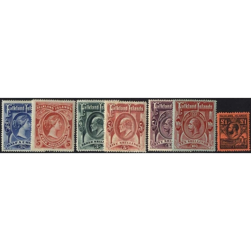 471 - QV to 1982 M or UM collection in four ring binders incl. 1891-1902 various vals to 1s, 1898 2/6d, 5s... 