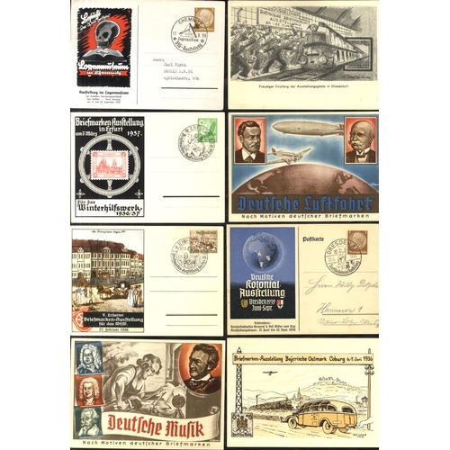 600 - 1930's-40's postal history collection of covers or stationery (249), neatly presented in two ring bi... 