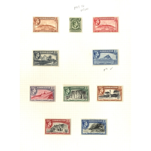 673 - 1937-77 M collection on leaves incl. 1949 UPU, 1938 Defin set + several perf variations, 1948 Weddin... 