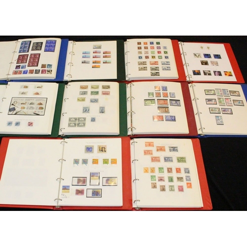 123 - BRITISH COMMONWEALTH collections housed in ten SG One Country albums comprising AUSTRALIA (2 albums)... 