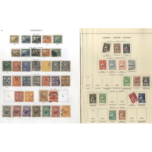 142 - SOUTH & CENTRAL AMERICA partially remaindered collection, mainly on Ideal printed leaves, M & U with... 