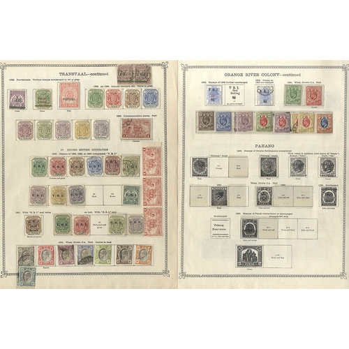 298 - TRANSVAAL 1870-1909 M & U collection incl. 1878-80 ½d, 4d M, straight edges (Cat. £95), 1d, 1s, stra... 