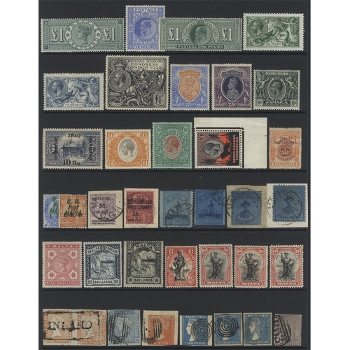 51 - BRITISH COMMONWEALTH QV-QEII predominantly M (some U) collection in eight multi ring albums. An exte... 