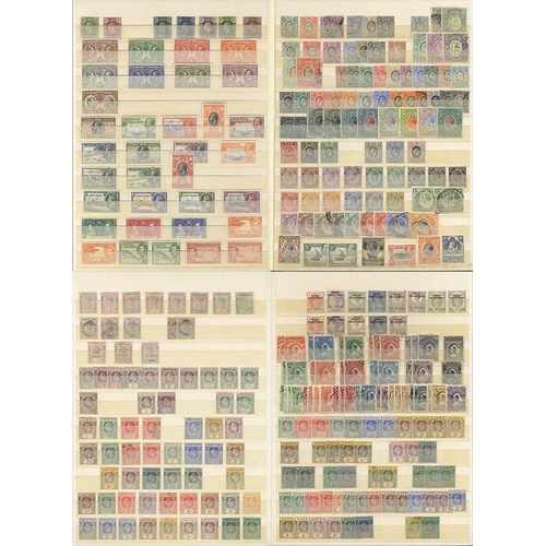 54 - BRITISH COMMONWEALTH M & U ranges housed in four stock books, 1000's stamps from singles, part sets ... 