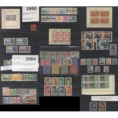 56 - BRITISH COMMONWEALTH & FOREIGN Ex postal auction single item & sets A-Z, accumulation in four storag... 