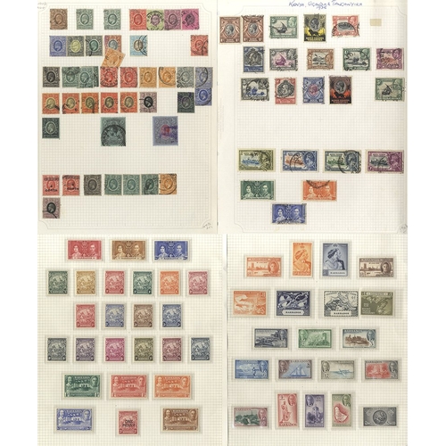 82 - BRITISH COMMONWEALTH M & U collection incl. Barbados 1938-47 sets M & U (Cat. £73), 1939 Tercentenar... 